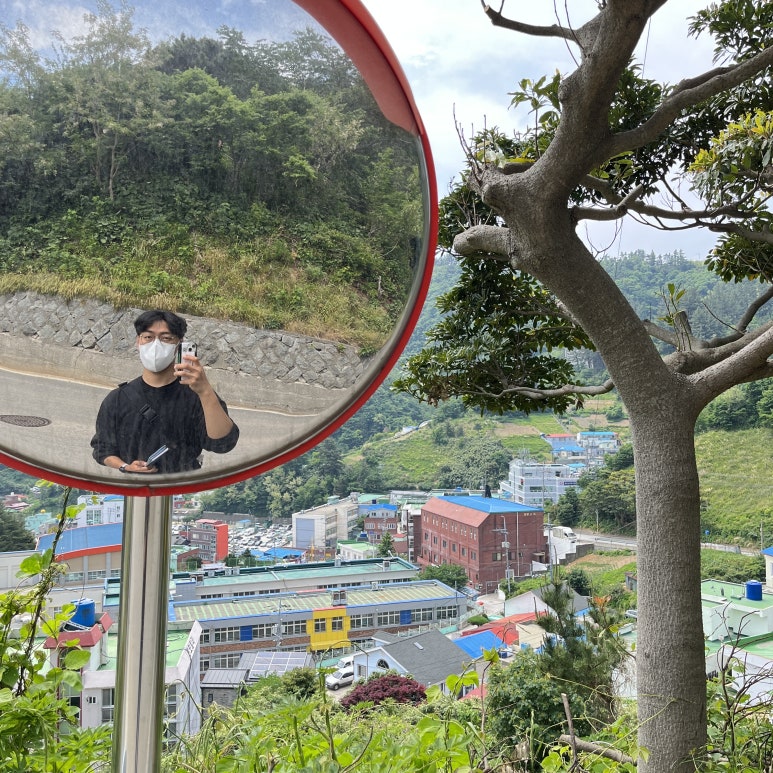 출발한 지 얼마 지나지 않아 이미 힘든 상태에서 사진을 찍었다.