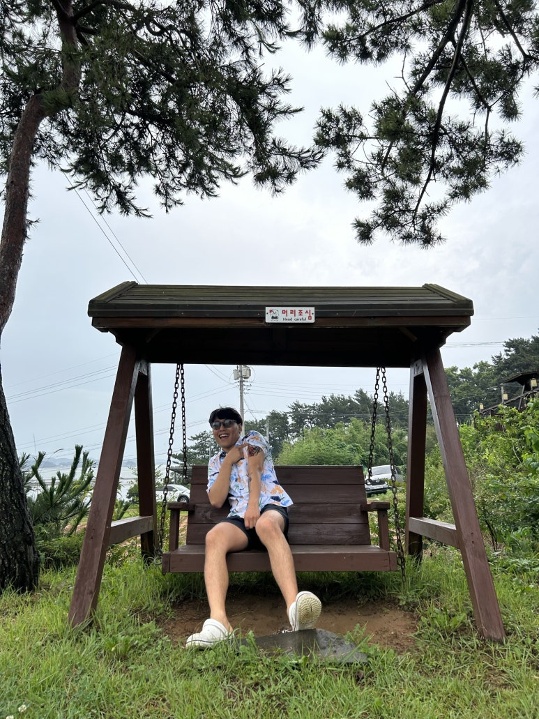 숙소에 도착하고 장을 보고 온 뒤에 잠시 숙소에서 쉬었다.