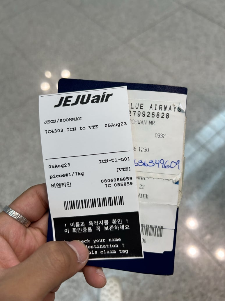 나는 국제선을 탈 때는 항상 3시간 전에 도착해 있는데 요즘 공항 시스템이 너무 좋아져서 그런지 셀프 체크인 수화물 출국 심사까지 진짜 30분도 안 걸렸던 것 같다.