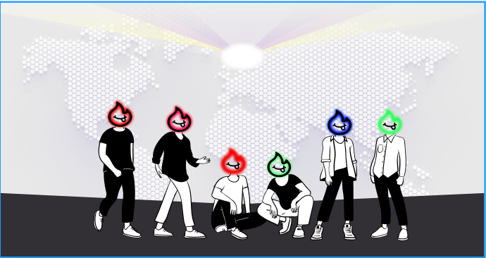 Map-Go 캐릭터를 아이 돌처럼 만들어 봤어요
