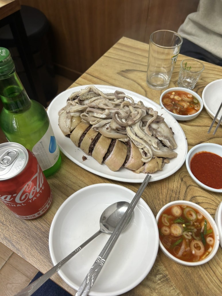 그리고 막창 순대도 먹으러 갔는데