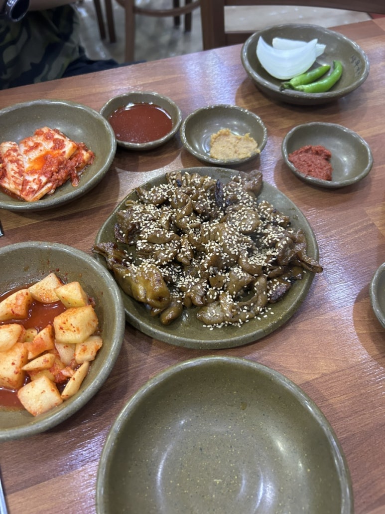 상무암뽕순대국밥 먹었어요