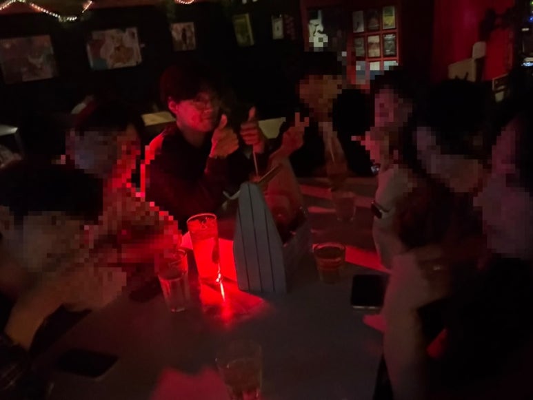 첫 번째 모임보다는 두 번째가 두 번째 모임보다는 세 번째가 사람이 더 많이 왔어요