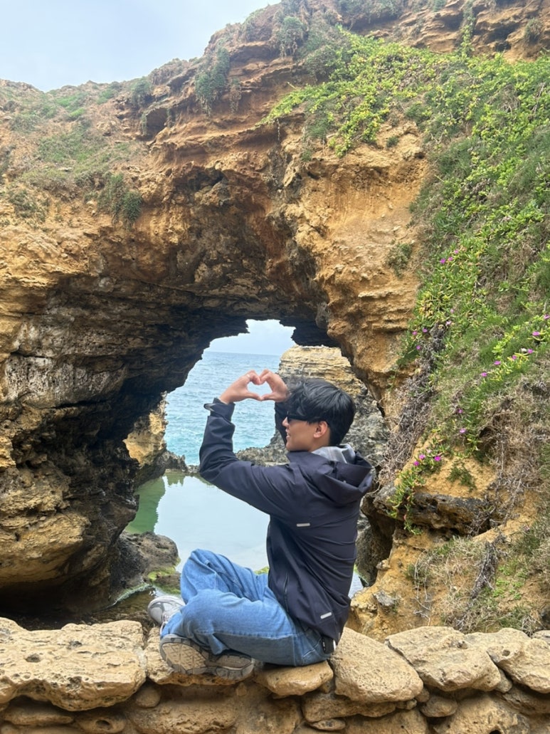 또 다른 사진 스팟으로 왔어요