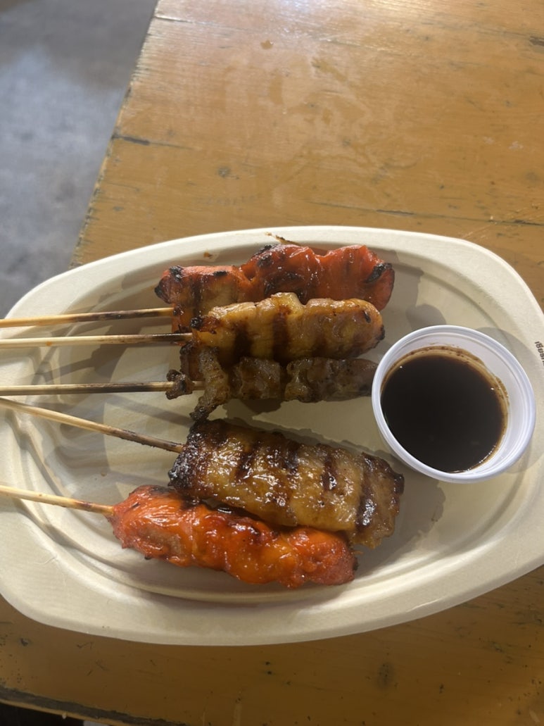 꼬치에 미친 사람입니다